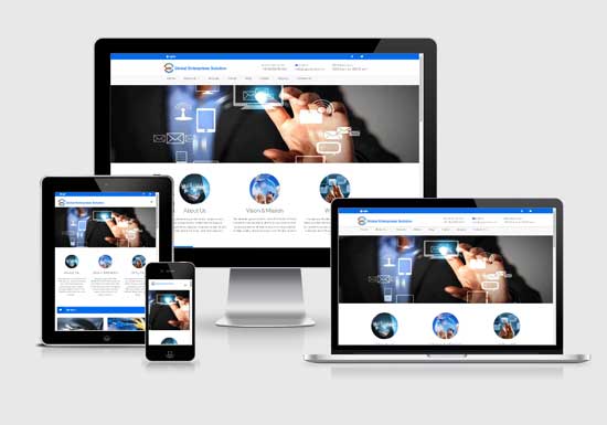 GLOBAL ENTERPRISE SOLUTION  website design company in raipur